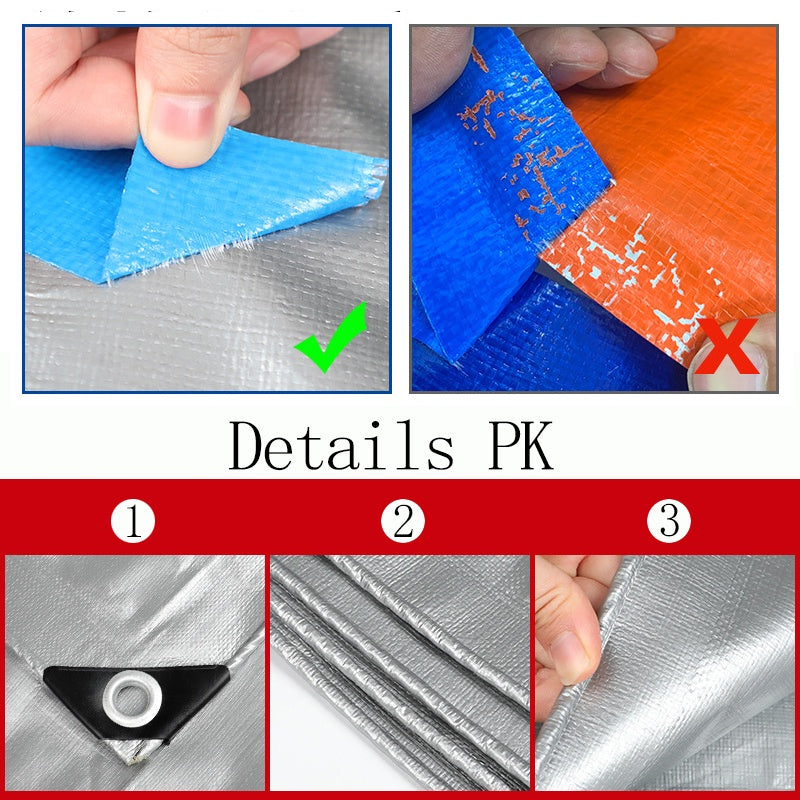 Tear-resistant trapal waterproof Tarpaulin durable lona trapal tolda Trapal lona Tarp used for carpat & equipment cover