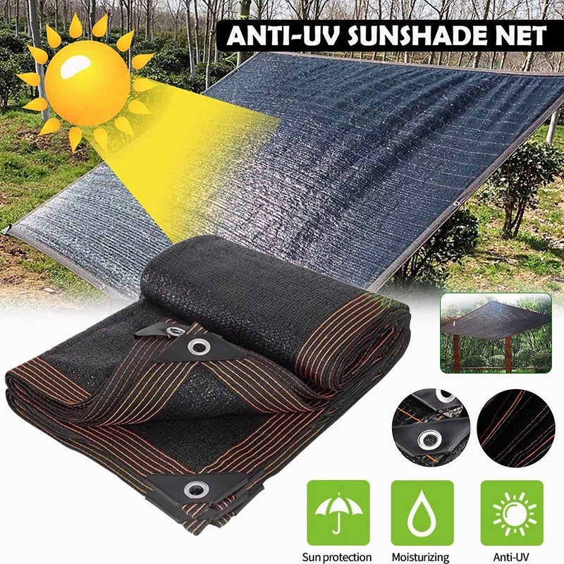 Black Sunshade Net screen Thickened Encryption Greenhouse Cover Wholesale Household Agricultural Car Courtyard Shading